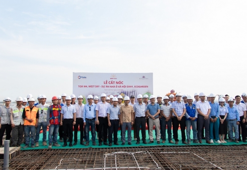 CẤT NÓC TÒA W4, WEST SKY – NOXH CHUNG CƯ CAO TẦNG OXH1, ECOGARDEN